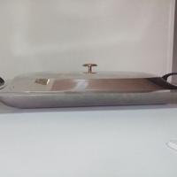 Pesciera / vassoio inox MCM Made in Italy con