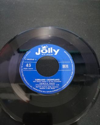 45 giri celentano 24 mila baci / aulí-ulé