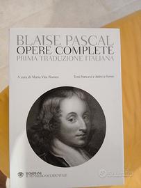 Blaise Pascal Opere complete Bompiani 