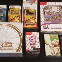 Bustine,tin,collezioni,etb,trainer kit pokemon