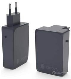 Caricabatterie EINOVA PC 65 W con cavo Usb-C