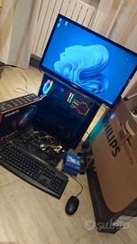 Pc Preparato gaming +TV Monitor fulllhd24