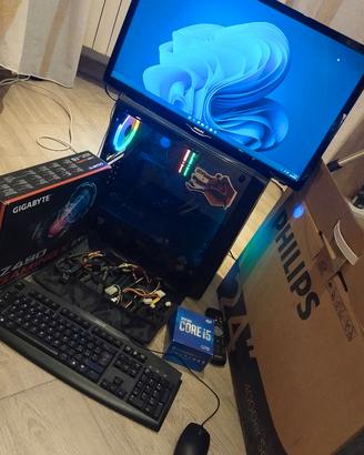 Pc Preparato gaming +TV Monitor fulllhd24