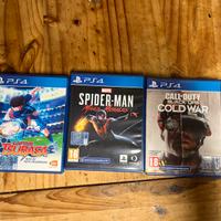 3 giochi ps4  ognuno 10€