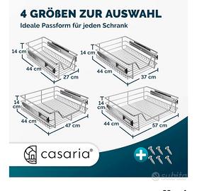 Carrello estraibile per cucina