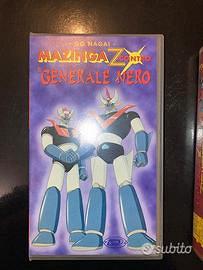 VHS MAZINGA Z MAZINGER Z vs Generale Nero Dynamic