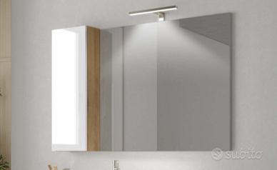 Specchio più pensile serie Amburgo da bagno