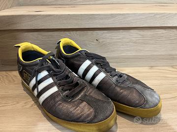 Adidas Samba vintage marroni gialle EU 44,5