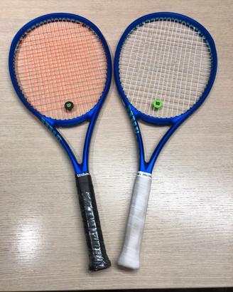 Coppia Racchetta tennis Wilson Ultra v5 100 L3