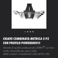 Set chiavi combinate a cricchetto würth