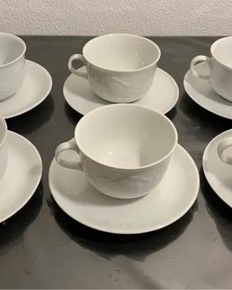 Set 6 Tazze con piattino Mulino Bianco Barilla