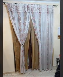 tenda completa da cucina con bastone nuova