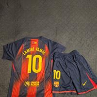 Completino bambino Barcellona Yamal 10 calcio