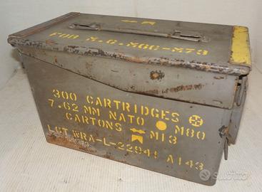 Cassetta per munizoni M60 7,62mm Nato