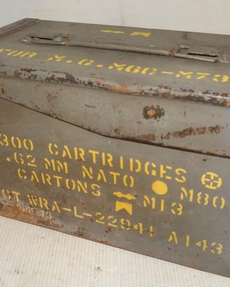 Cassetta per munizoni M60 7,62mm Nato