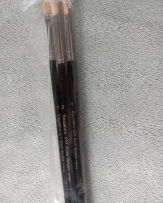 Pennelli in legno per pittura artistica