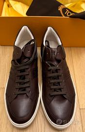 Tod’s Sneakers Uomo pelle moro 43 NUOVO