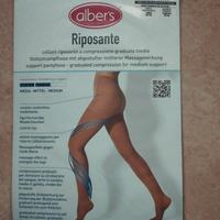 Collant ad effetto riposante a compressione.