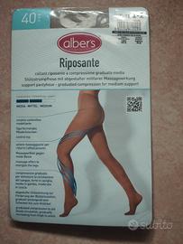 Collant ad effetto riposante a compressione.