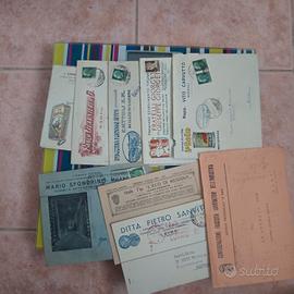 blocco 9 lettere pubblicitarie regno 