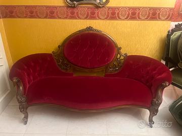 Divano antico fine 800  Vittoriani/Luigi Filippo