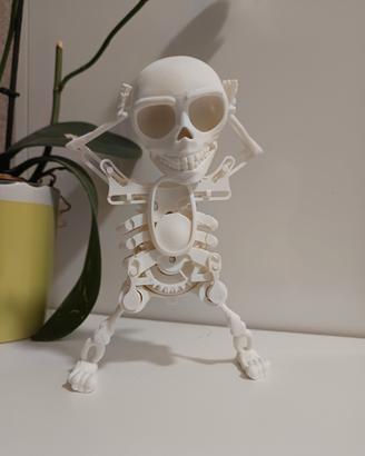 Scheletro flessibile per halloween gioco statua