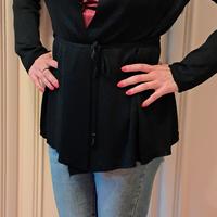Gilet donna maglia Zara nero taglia M
