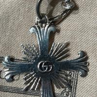 Croce  gucci argento