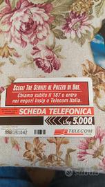 scheda telefonica 