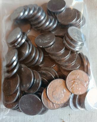 monetine da 50 lire vulcano mignon
