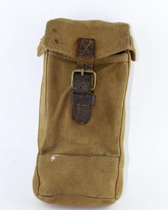 TASCA PORTAMUNIZIONI MILITARE ITALIANA D'EPOCA