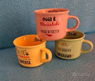 Set di 3 o 6 tazzine da caffè McCaffé di McDonald'