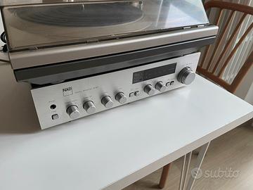 Giradischi Denon DP-31L + Amplificatore NAD 3140