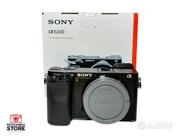 Sony Alpha A6100 - COME NUOVA (GARANZIA 2 ANNI)