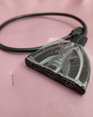 HDMI Splitter Switch 3 in 1 per HDTV, PS4, Xbox