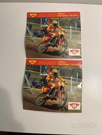 Maico Portelli Racing Team 1982 adesivi vintage
