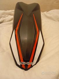 Parafango anteriore nero SWM 500 Supermoto Motard