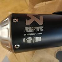 SCARICO AKRAPOVIC per Yamaha XSR 700