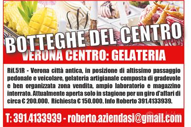 AziendaSi - gelateria Verona centro - no bar