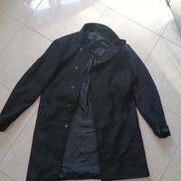 capotto giacca nera elegante uomo taglia s 