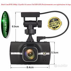 Dash Cam/Dvr auto - Full HD 1080p - 3.0 pollici -