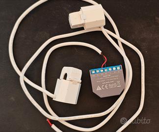 Shelly EM 2 Canali Meter Pinza Amperometrica