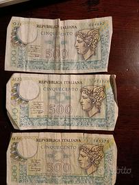 soldo di carta 500 lire