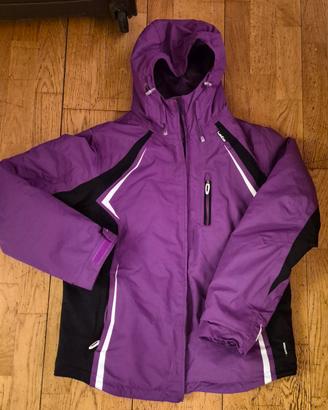 giacca sci viola