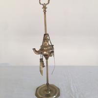 Lucerna lume a olio in ottone