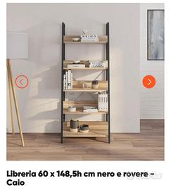 4 Librerie modello Caio