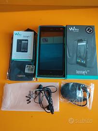 Wiko Lenny 4 plus 64 Gb auricolari cavo caricabatt