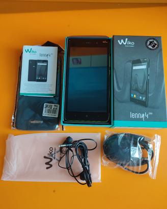 Wiko Lenny 4 plus 64 Gb auricolari cavo caricabatt