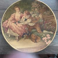 Piatto in oro zecchino