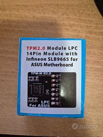 Modulo TPM2.0 LPC a 14 pin per schede Madri ASUS